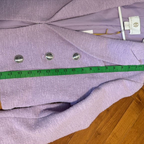 House of Harlow 1960 NWT Lilac Cropped Blazer, size Small - Picture 10 of 11